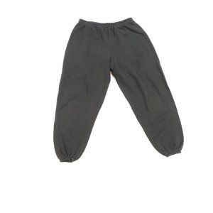 Vintage 80s Streetwear Jogger Sweatpants Black USA